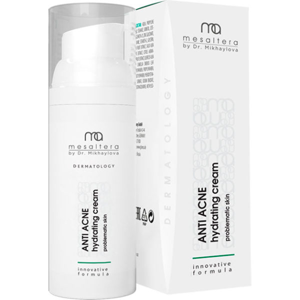 Anti acne hydrating cream