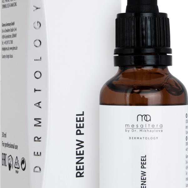 RENEW PEEL Ревитализирующий AHA/BHA- пилинг — 30 мл флакон с пипеткой — Mesaltera
