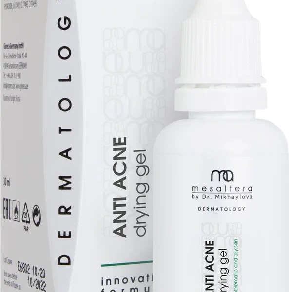 ANTI ACNE DRYING GEL Корректирующий гель для проблемной и жирной кожи с акне — 30 мл флакон — Mesaltera